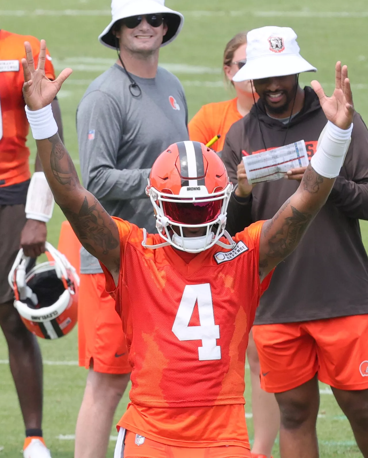 What happened on Day 3 of Browns training camp: Deshaun Watson rocks the red zone, David Njoku returns, Hasla