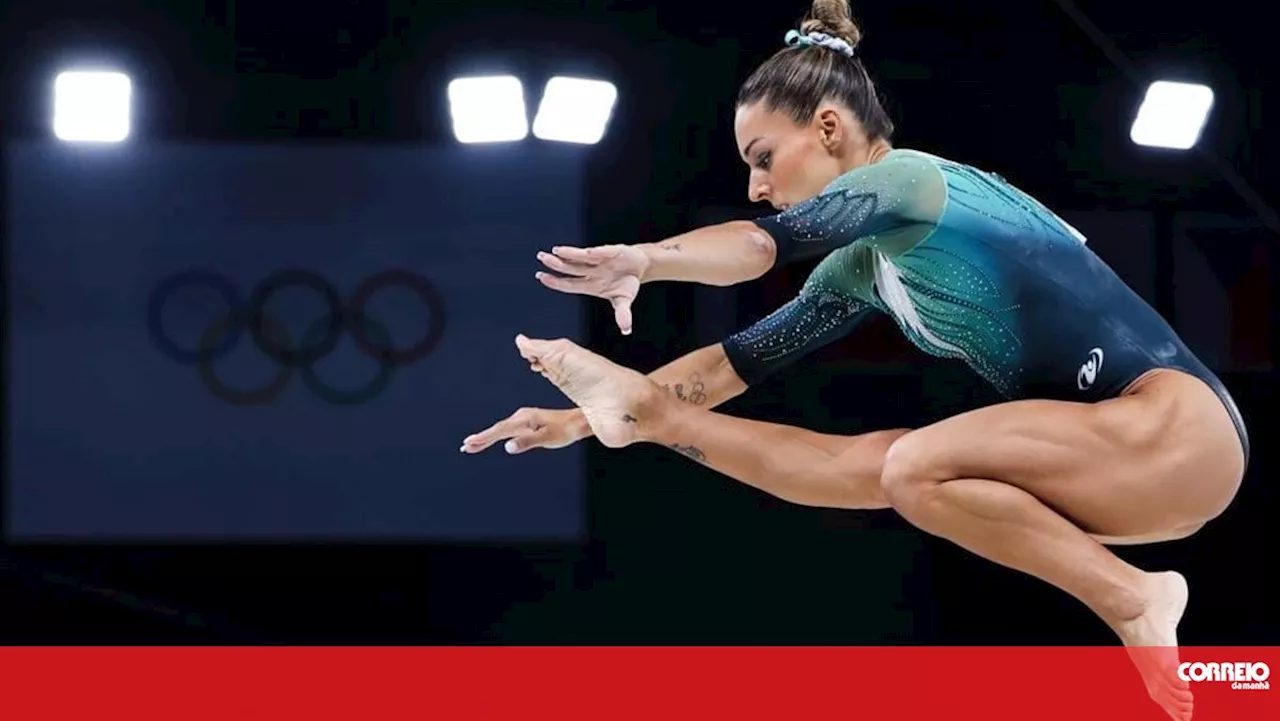 Ginasta Filipa Martins sai emocionada da qualificação e com o sonho da final