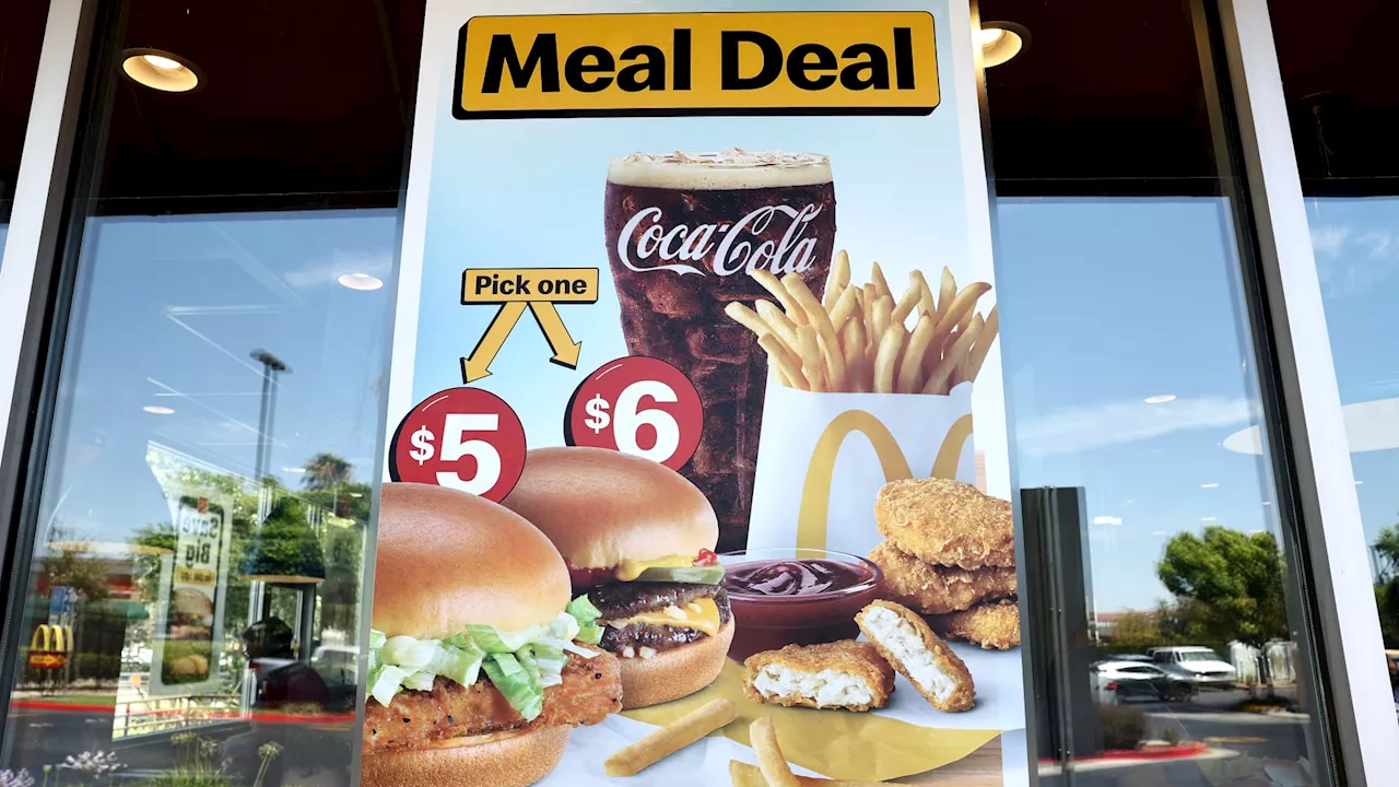 Fast-food chains battle for low-income diners with summer value meals