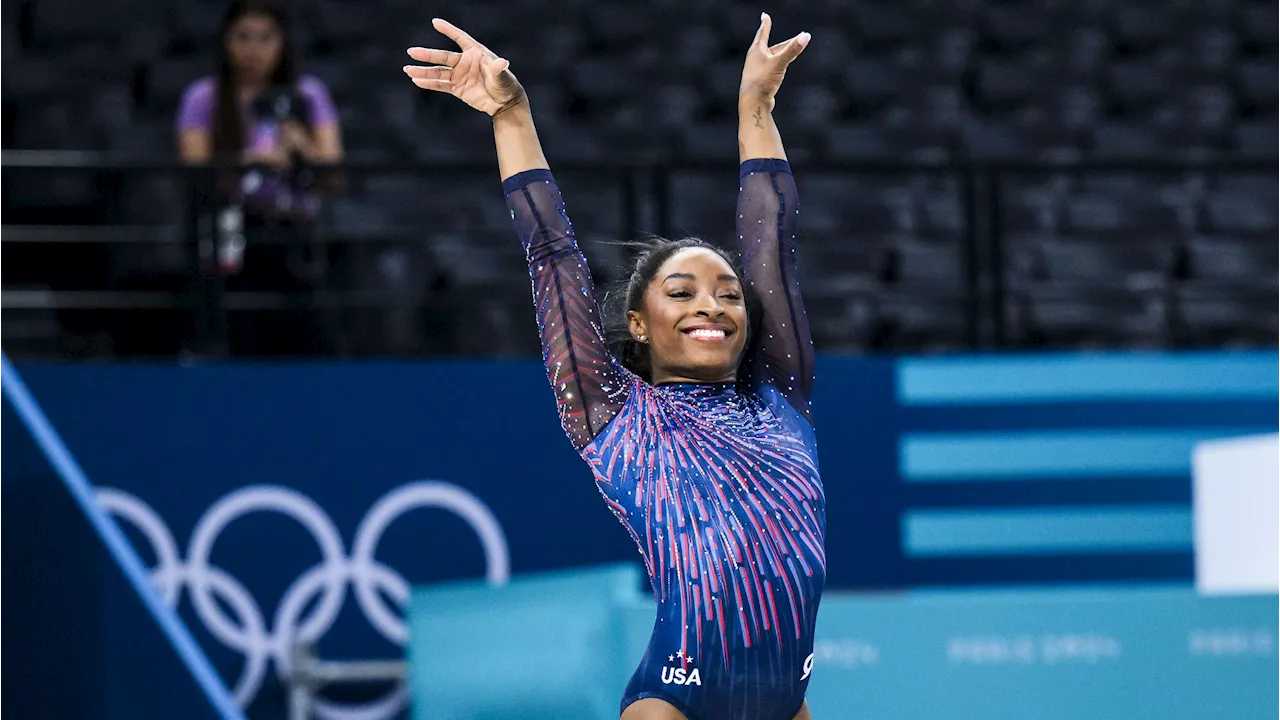 Paris 2024: Simone Biles brilha na ginástica, mas sente dores antes da final