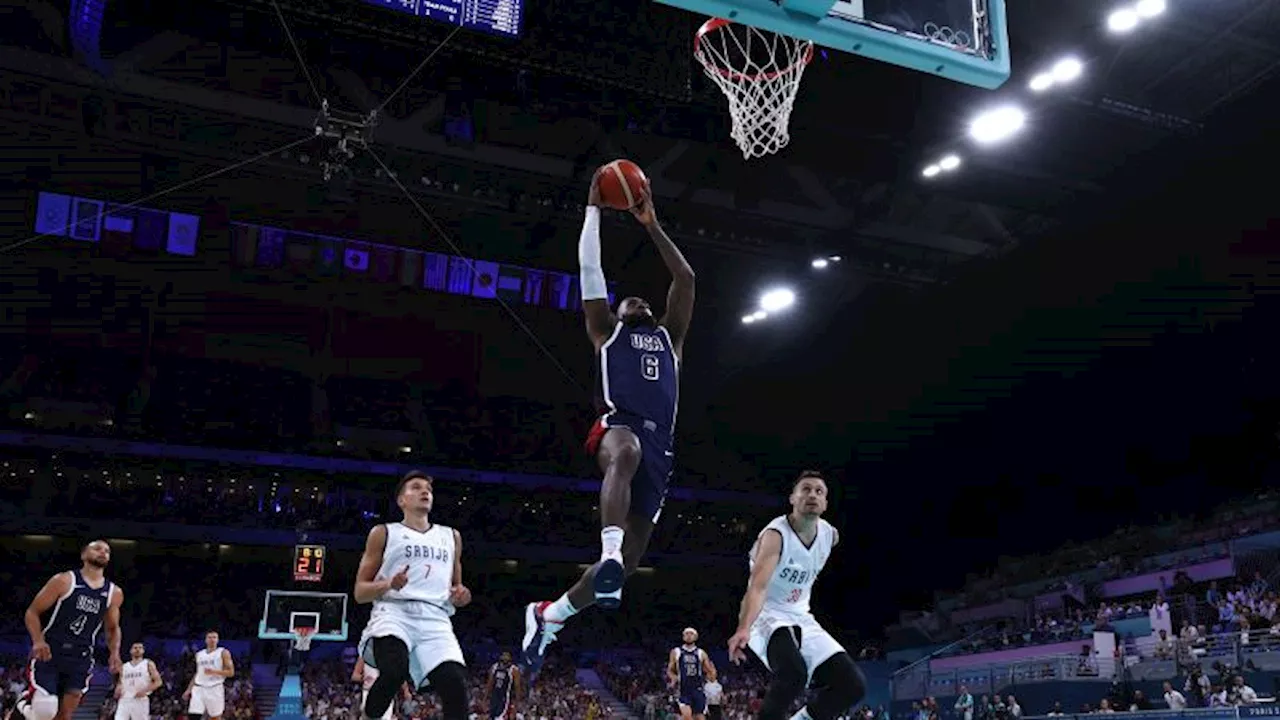 LeBron James and Kevin Durant power Team USA past Serbia, 110-84, in opening Olympic contest