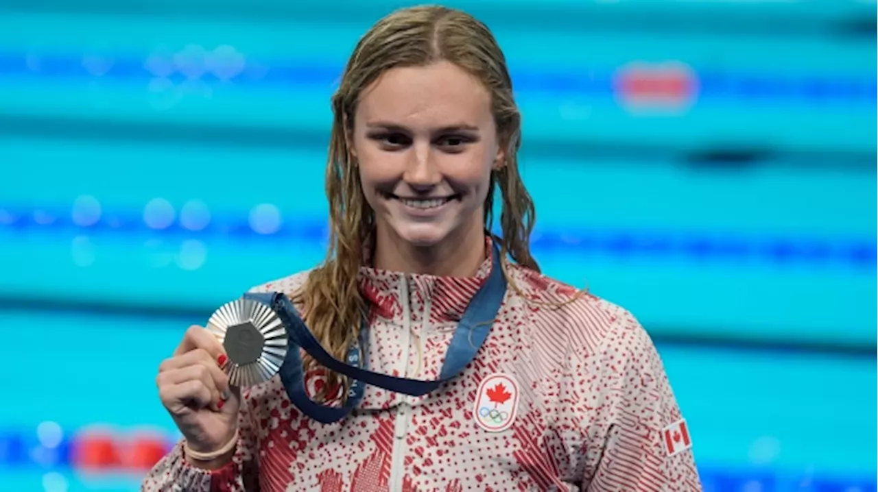 Paris 2024 Toronto's Summer McIntosh wins silver in women's 400m freestyle Canada Head Topics