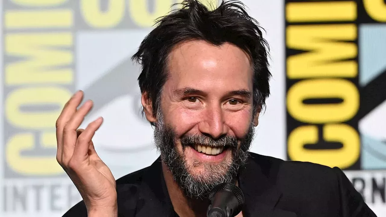 Tvshowbiz: Keanu Reeves Is Animated On The BRZRKR Panel At San Diego ...