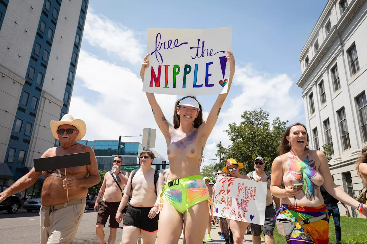 Denver GoTopless Day Returns to Civic Center Park