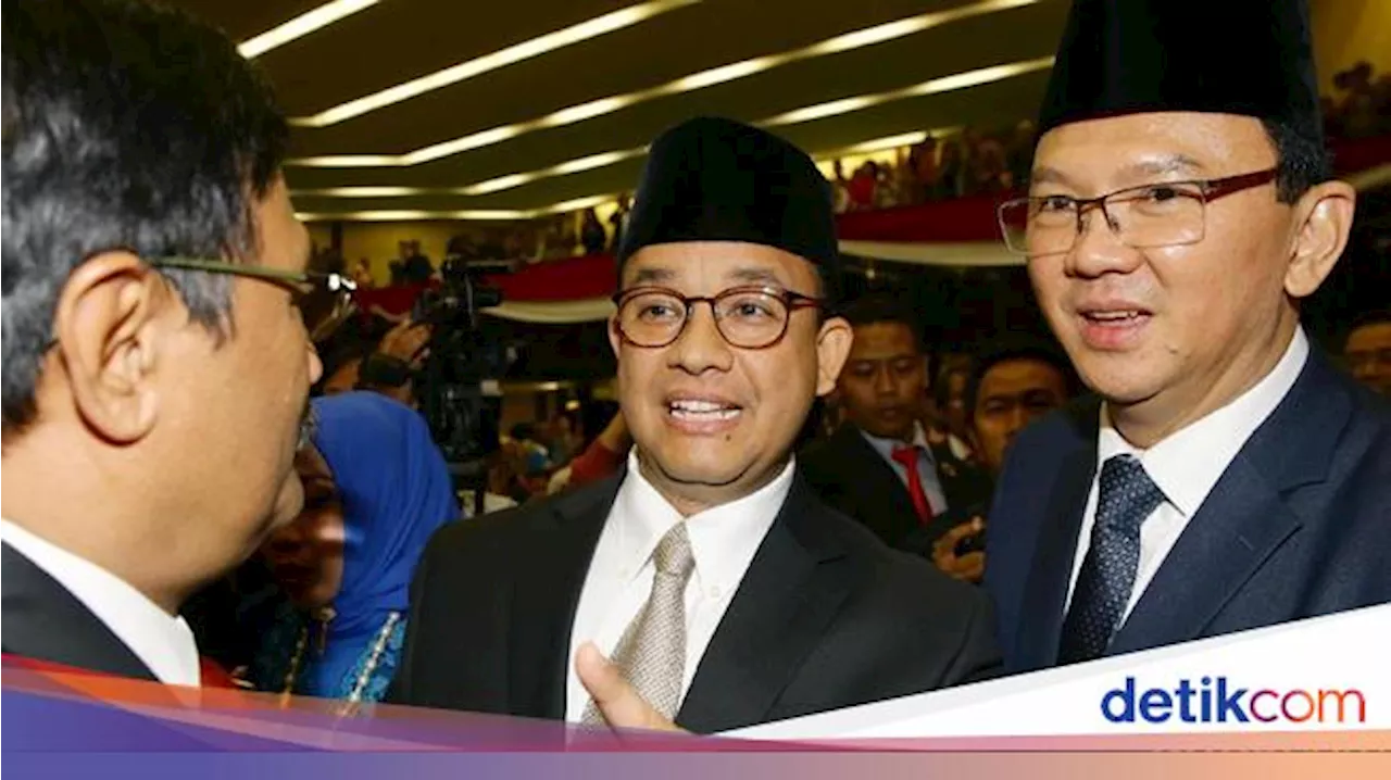 PDIP 'Gamang' antara Dukung Anies atau Ahok di Pilkada Jakarta