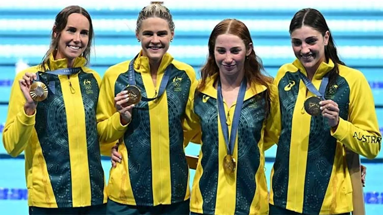 McKeon bags sixth Olympic gold as Australia win freestyle relay