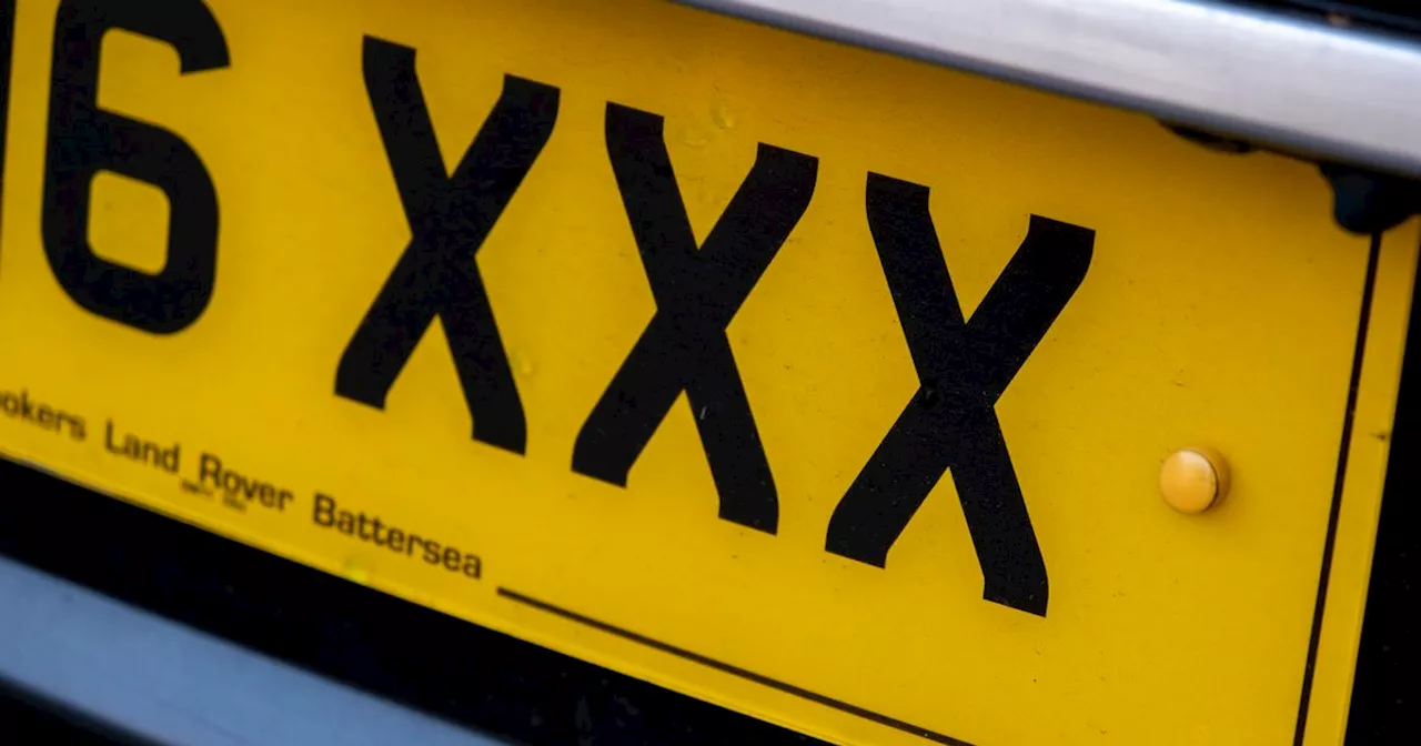 Some number plates banned by DVLA as drivers face £1,000 fine