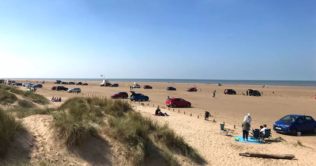 Warning to anyone visiting this Merseyside beach