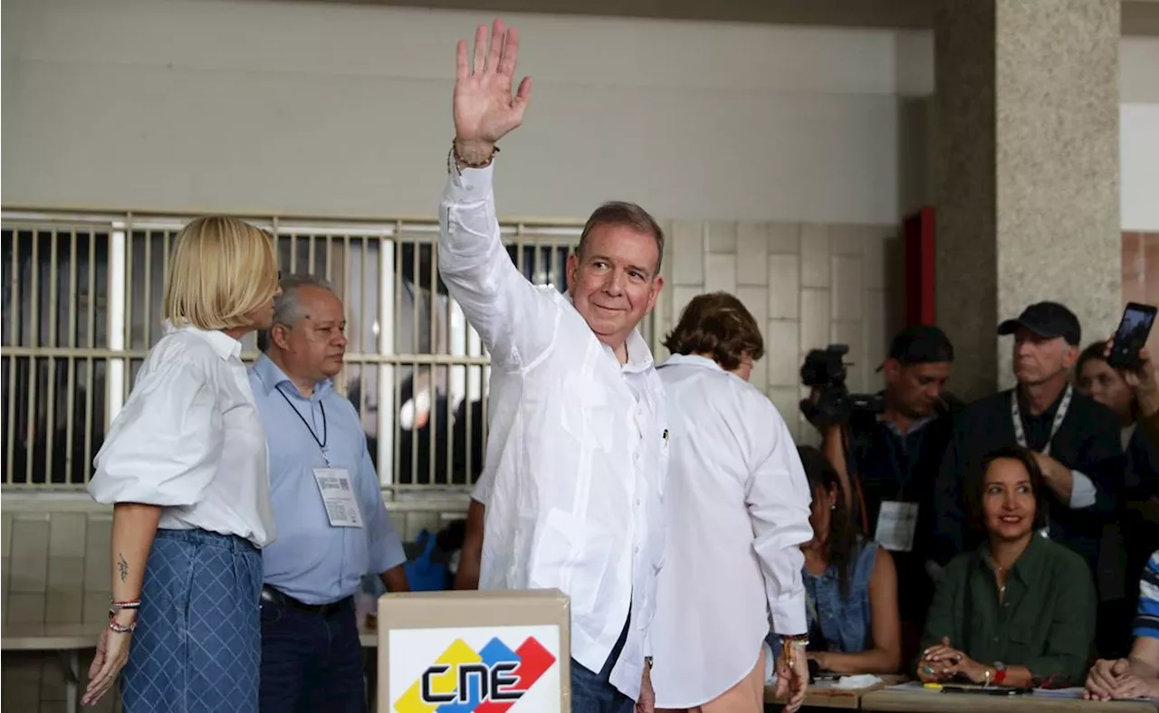 Candidato opositor venezolano, Edmundo González, confía en que Ejército 'hará respetar' resultado de las elecciones