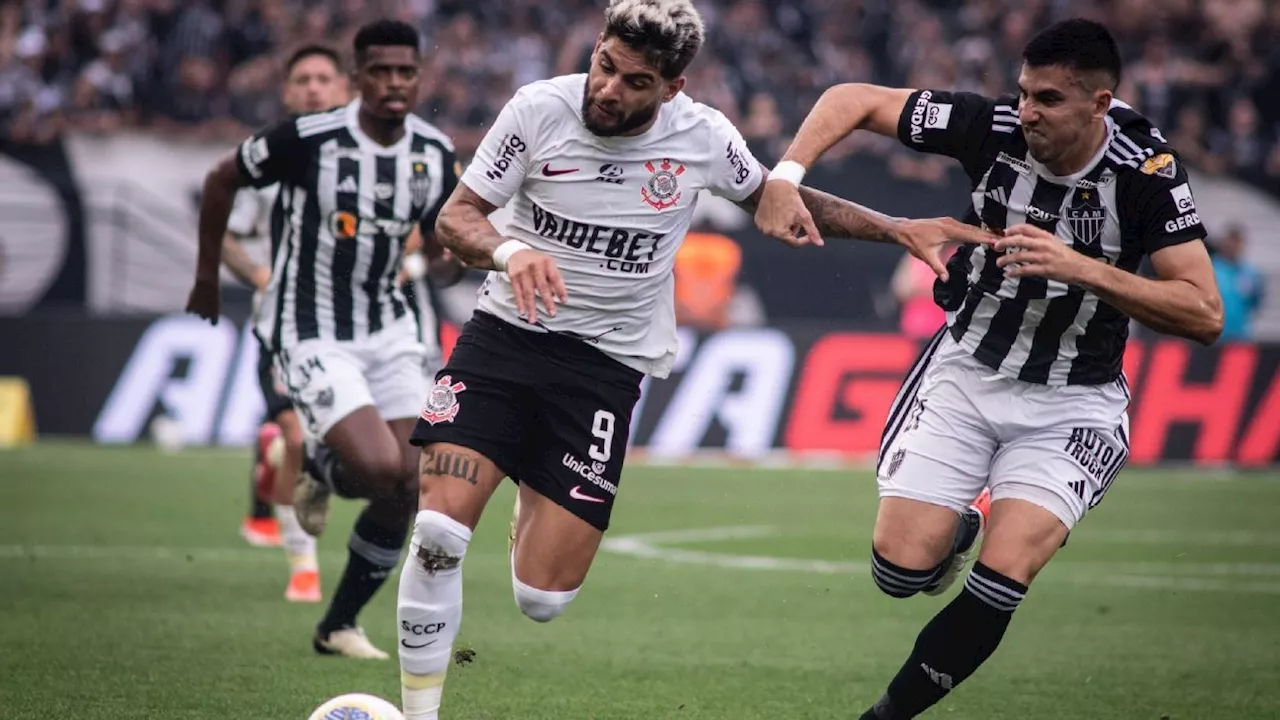 Atlético-MG e Corinthians 'compartilham' estatística ruim no Brasileirão