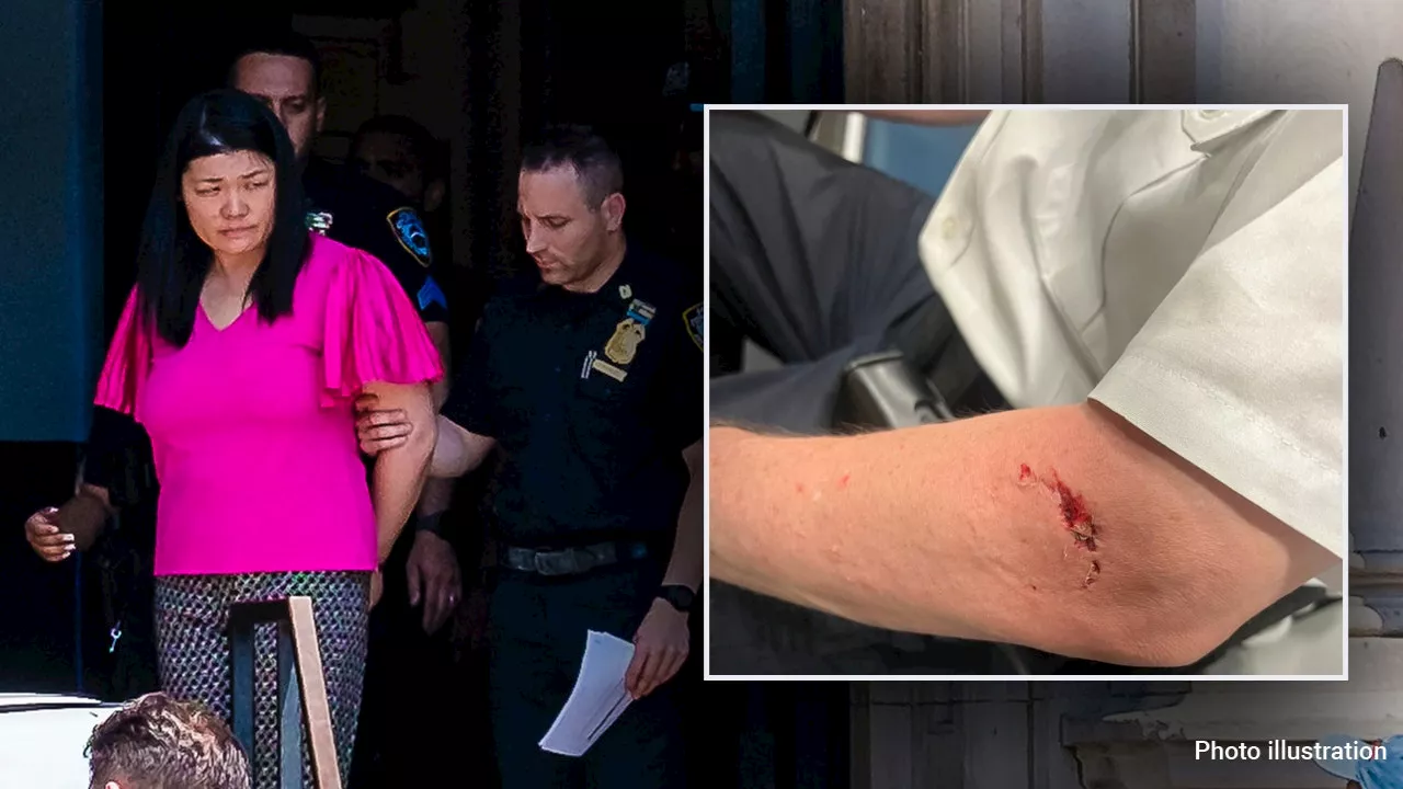 Democratic council member who allegedly chomped on police officer's arm blames 'police brutality'