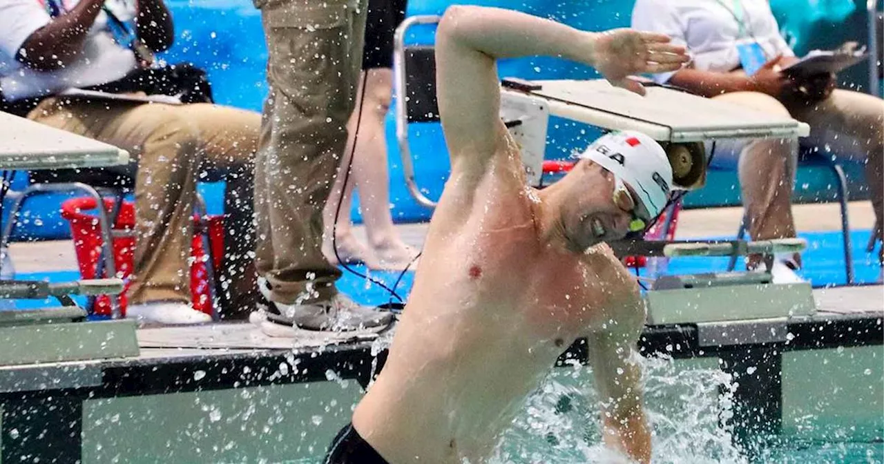 Acabó en último lugar; Jorge Iga, eliminado en 200m libres de Natación en París 2024