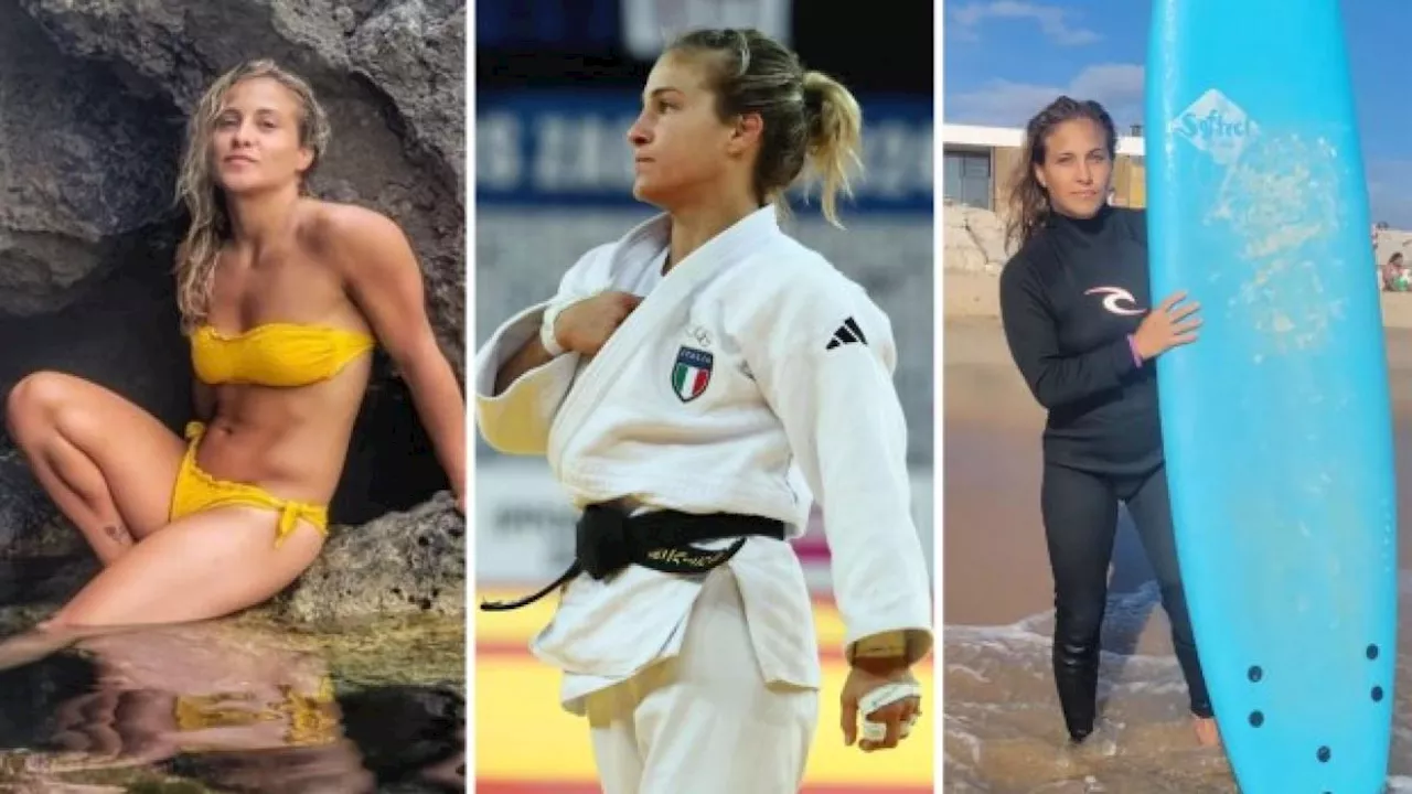 Odette Giuffrida tra judo, crossfit, surf, la pizza e il tatuaggio con sua mamma