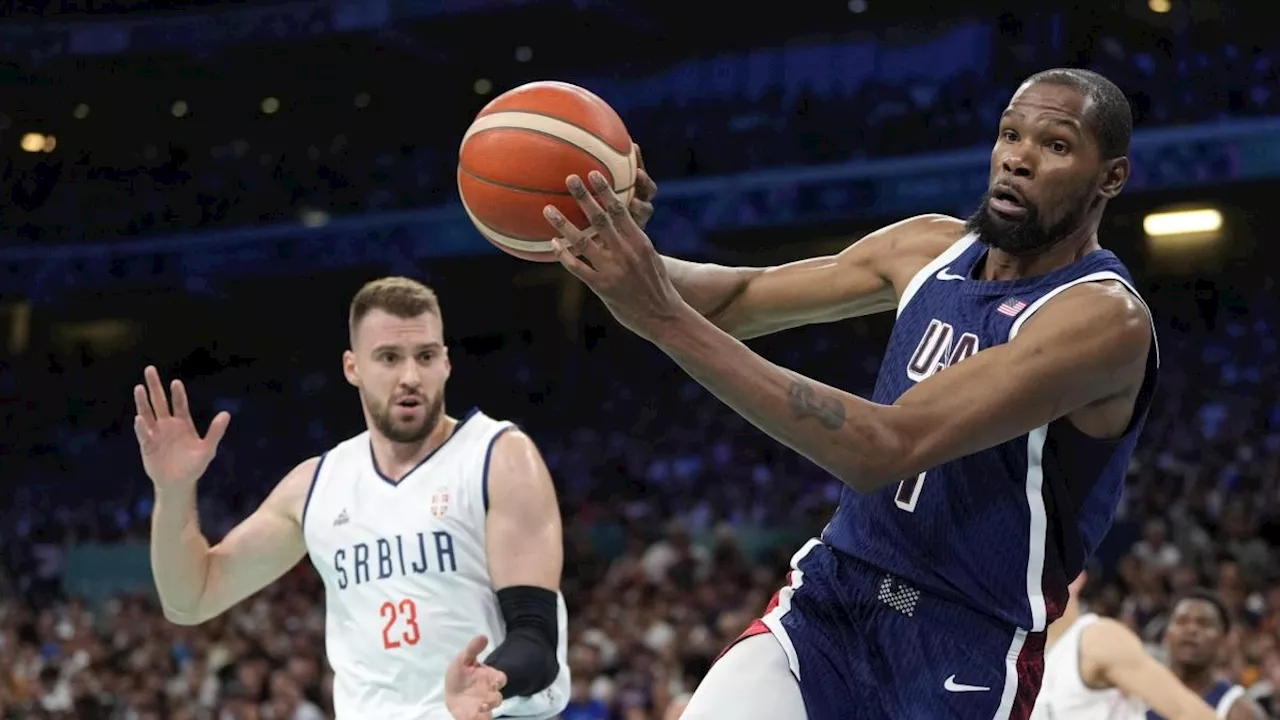 Team Usa, è subito spettacolo: +26 alla Serbia con un super Durant da 23 punti