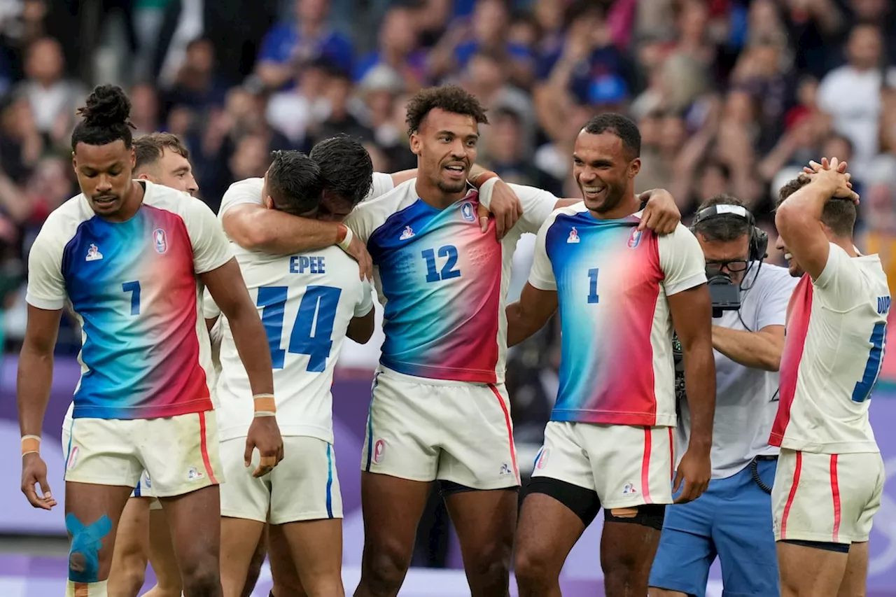 France stuns Fiji to take gold in men’s rugby sevens