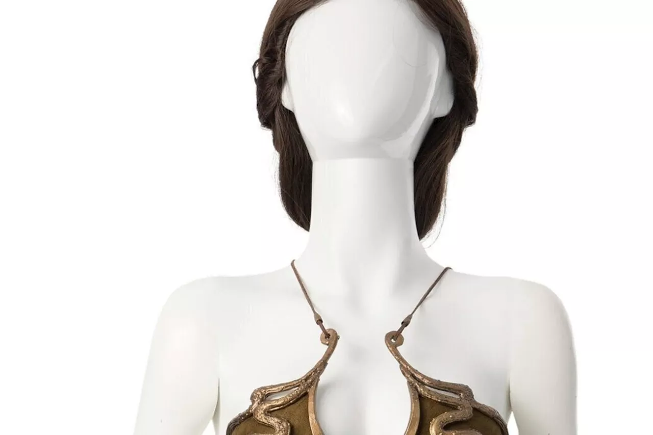 Princess Leia bikini costume from set of ‘Star Wars’ movie sells at auction for $175K