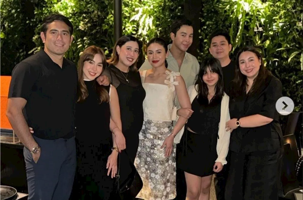 Claudia Barretto celebrates 25th birthday with family dinner