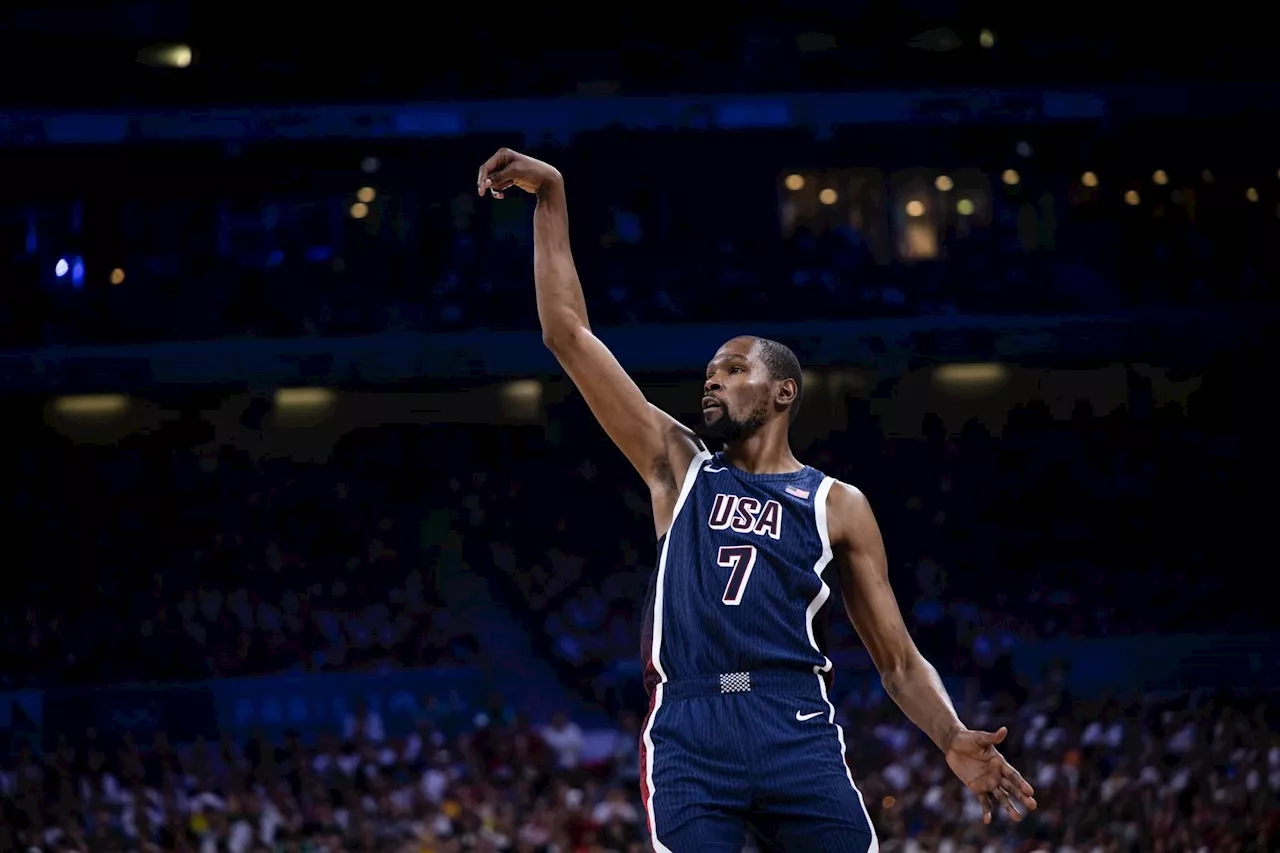 Kevin Durant returns as USA downs Serbia to open Olympic campaign