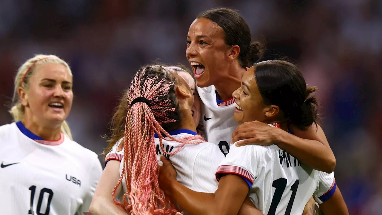 USWNT player ratings vs Germany: Attacking trio of Sophia Smith, Mallory Swanson and Trinity Rodman shred Germany, make Americans legitimate Olympic contenders