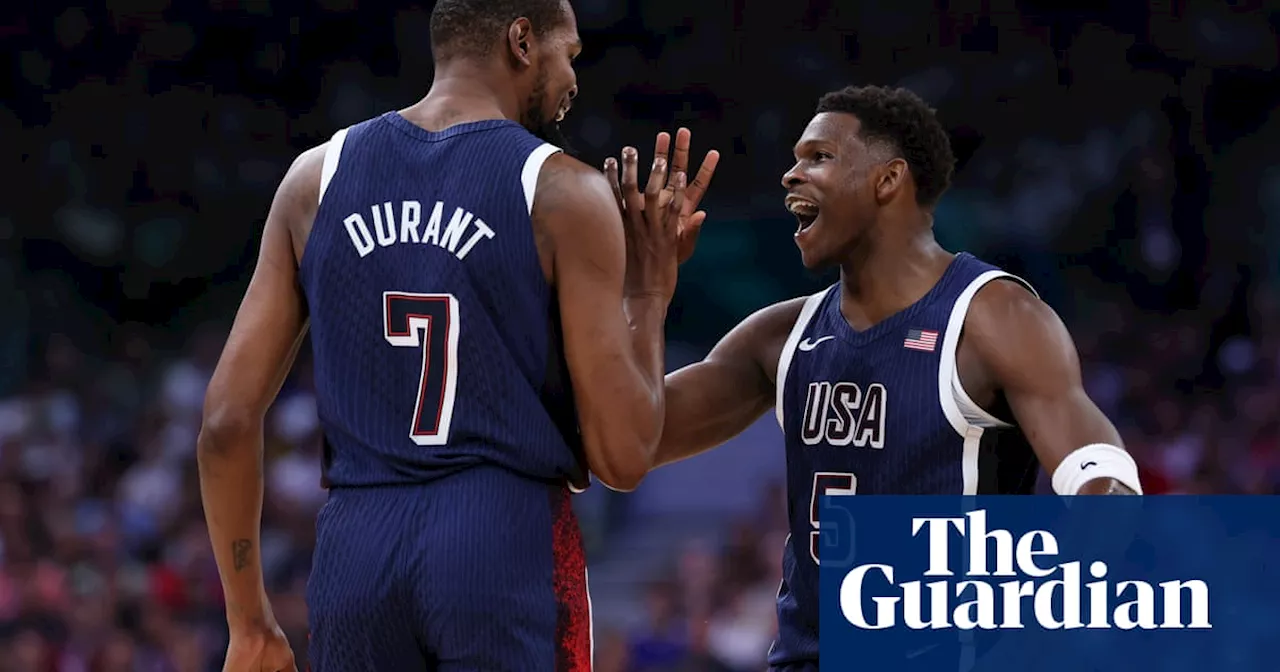 Kevin Durant dazzles in US victory as French crowd boo Joel Embiid