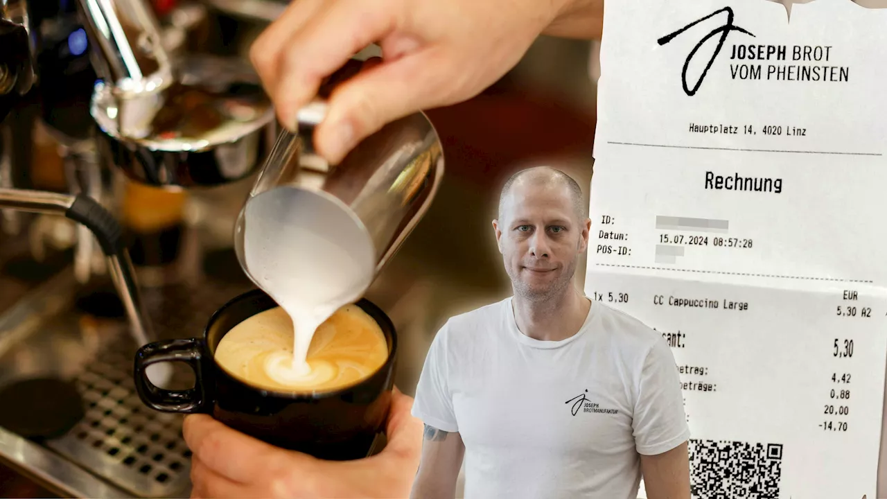 Anstieg der Rohstoff-Preise - Kaffee immer teurer – Cappuccino kostet schon 5,30 Euro