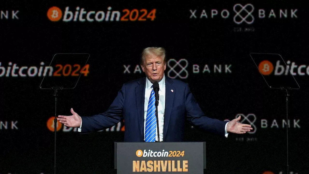 Widersprüchliche Kommentare - Donald Trumps Auftritt lässt Bitcoin-Kurs schwanken