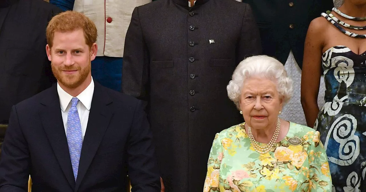 Harry's gobsmacked two-word reaction after Queen's eye-raising Olympics move