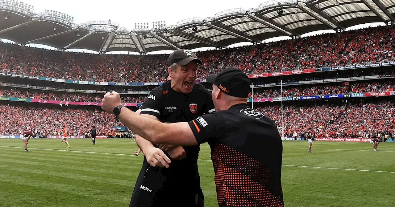 Armagh boss Kieran McGeeney savours quiet amid the din after long journey to Sam Maguire