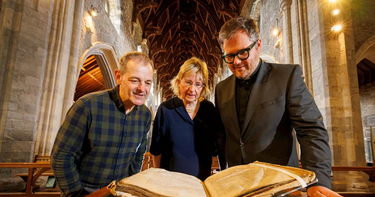 Red Book of Ossory goes on public display for first time in Kilkenny