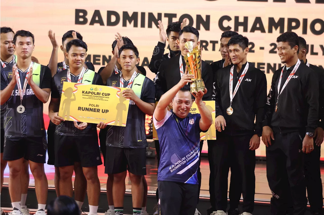 Jenderal Sigit Apresiasi Ajang Kapolri Cup Badminton Championships 2024