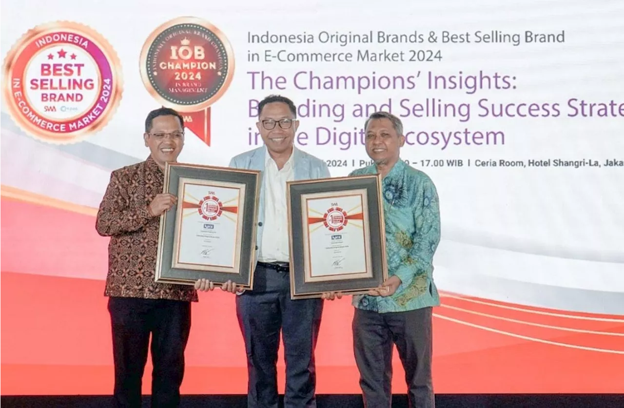 Kara Borong Penghargaan Indonesia Original Brand Award 2024