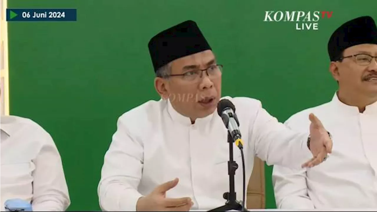 Bahas soal PKB, Ketua Umum PBNU: Apakah Nanti Dikembalikan Jadi Organ NU, Kita Belum Tahu