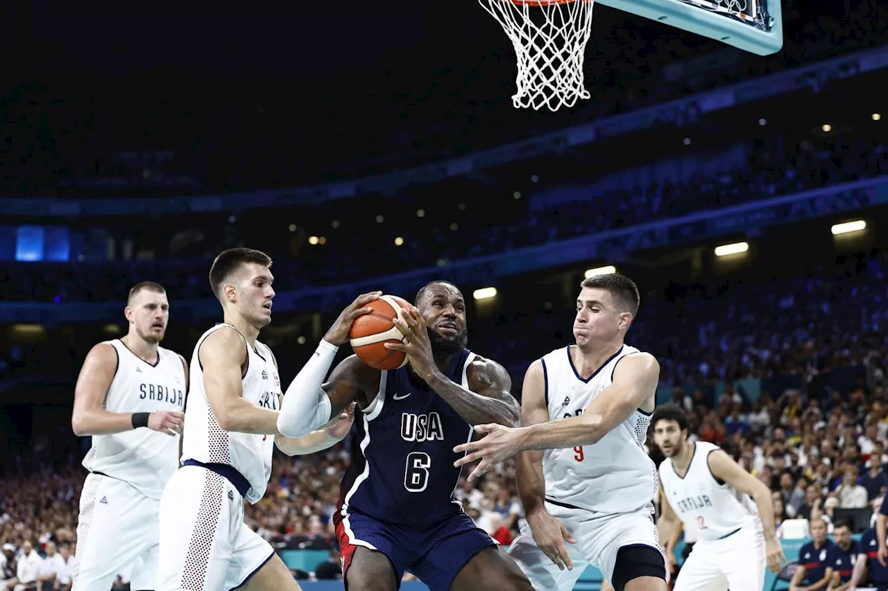 Basket: première réussie des Américains face à la Serbie (110-84)