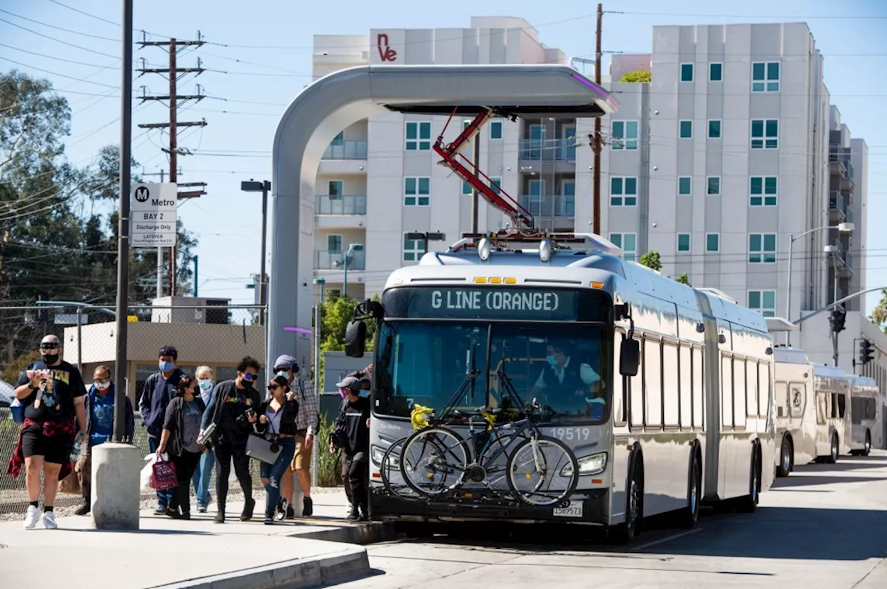 SF Valley light rail and G-Line rapid bus updates are green-lighted by LA Metro board