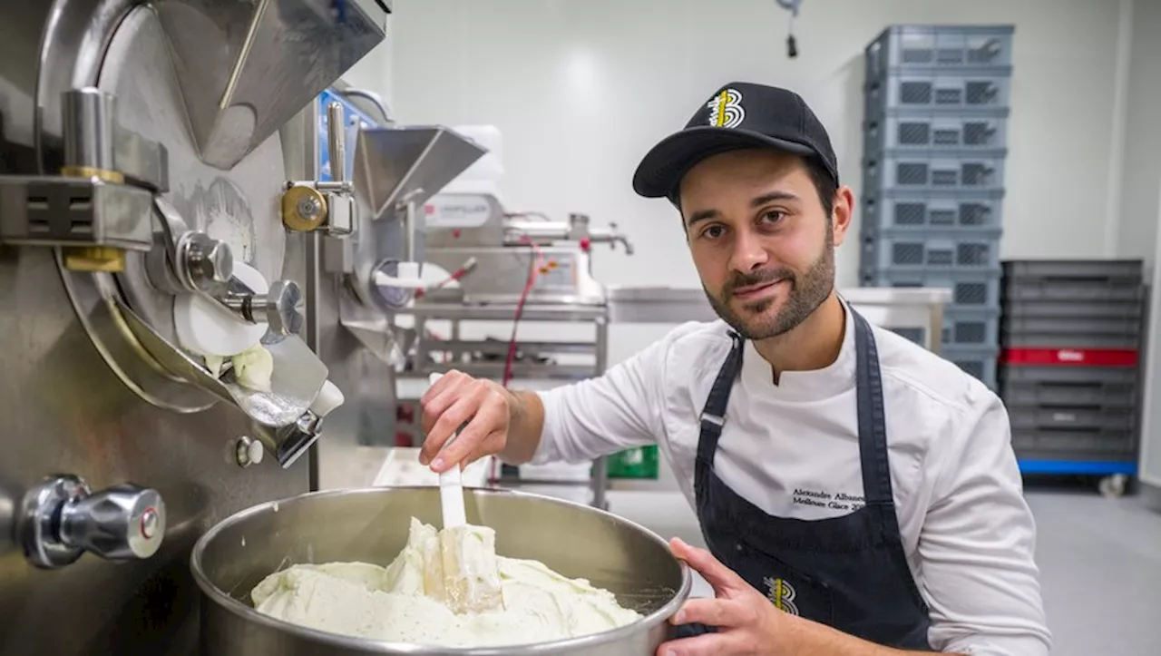 La glace 'fleur d’oranger pistache' de ce jeune chef de Blagnac a été élue la meilleure de France