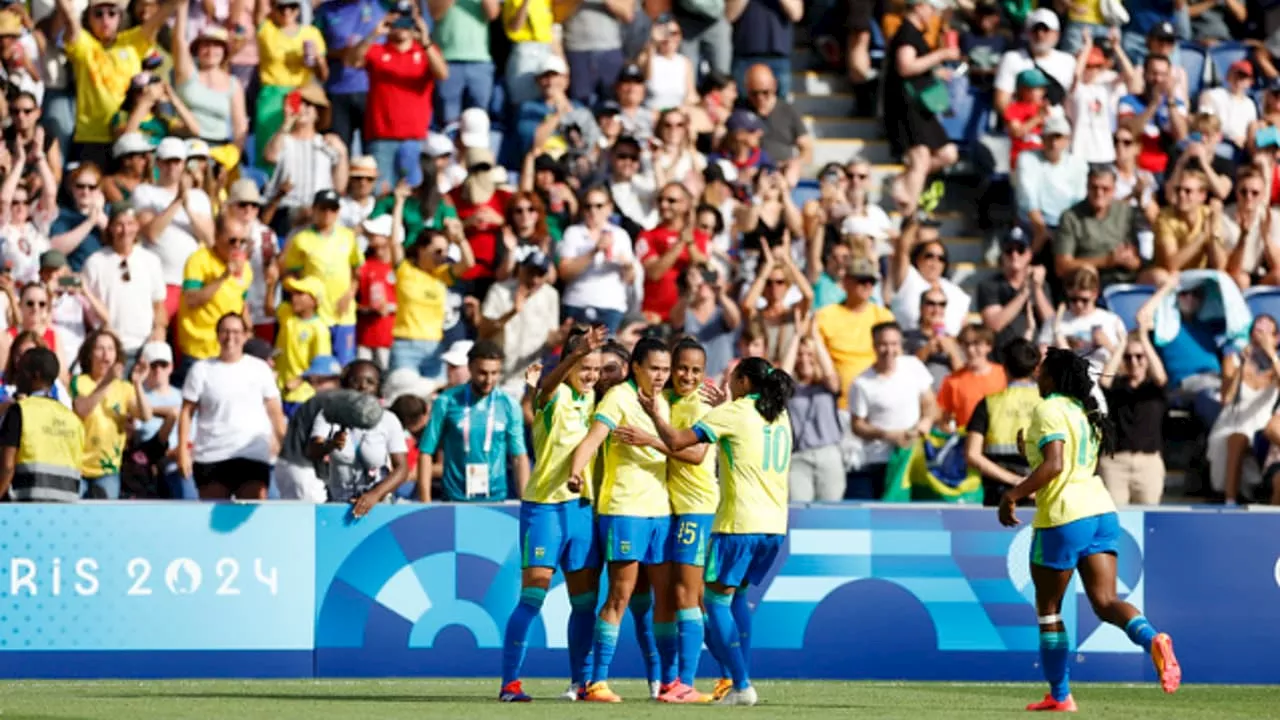 Olimpíadas: Brasil chega à última rodada ameaçado no futebol feminino; veja contas para classificar