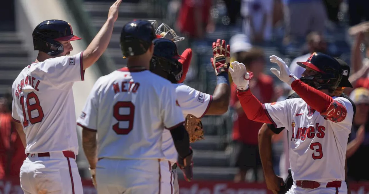 Taylor Ward's grand slam helps lift Angels past the A's