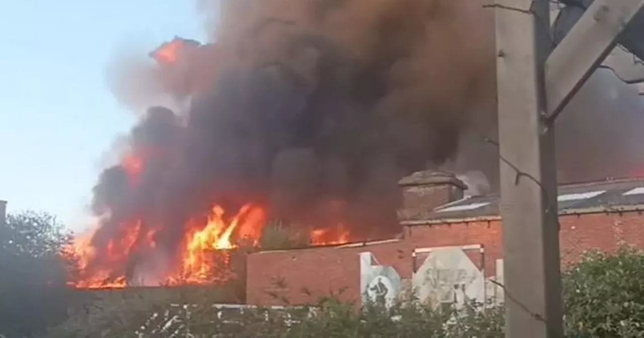 Fire in Leeds live as huge blaze rips through building with smoke seen for miles