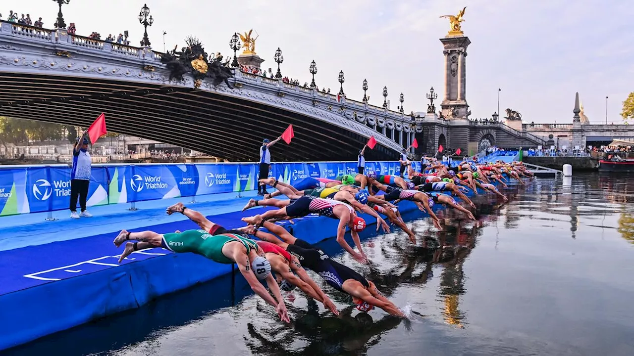 JO Paris 2024, triathlon : l’entraînement prévu ce dimanche dans la Seine annulé