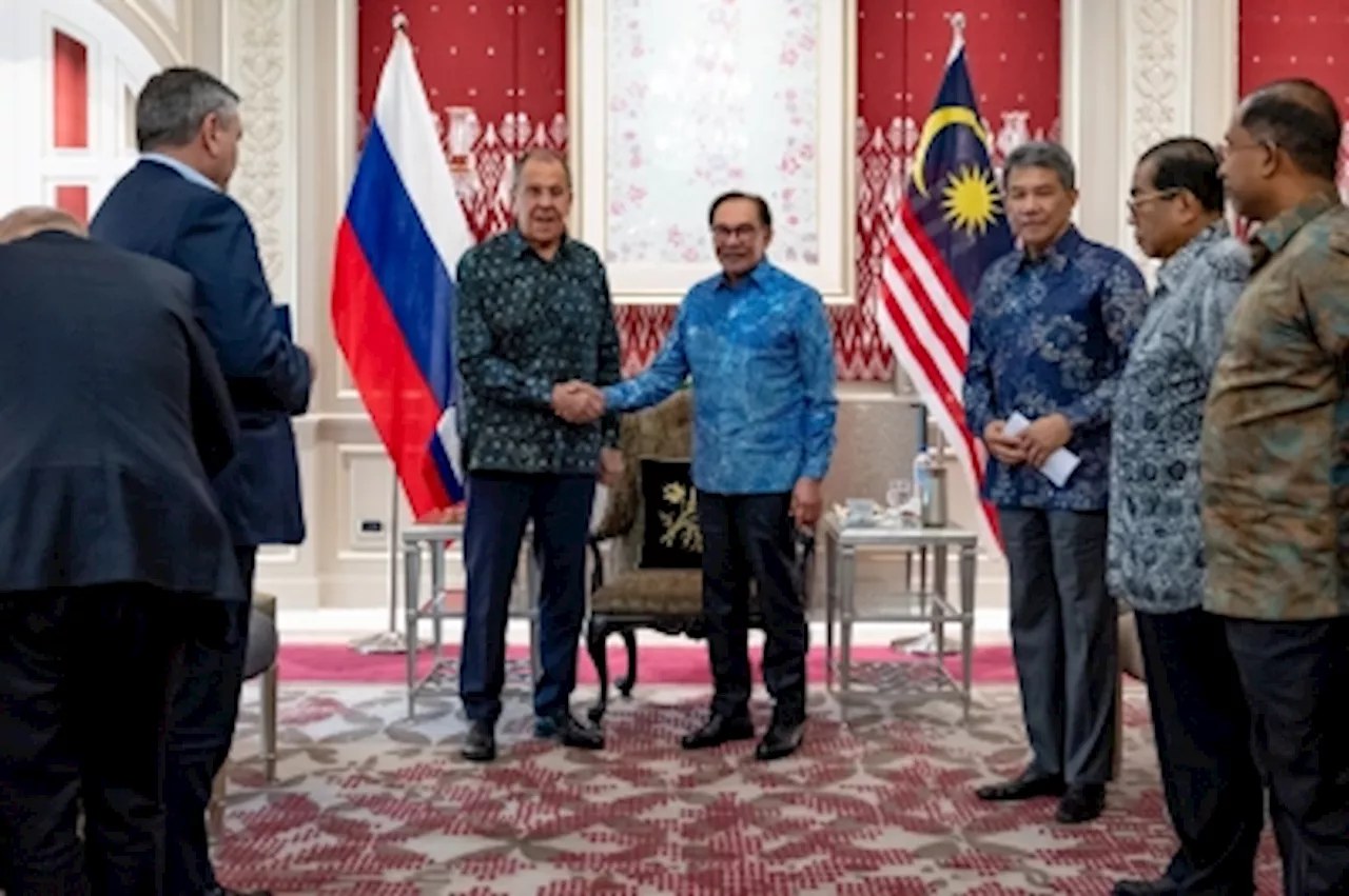 PM Anwar and Russia’s Lavrov discuss Malaysia’s Brics bid, bilateral ties and Palestine recognition