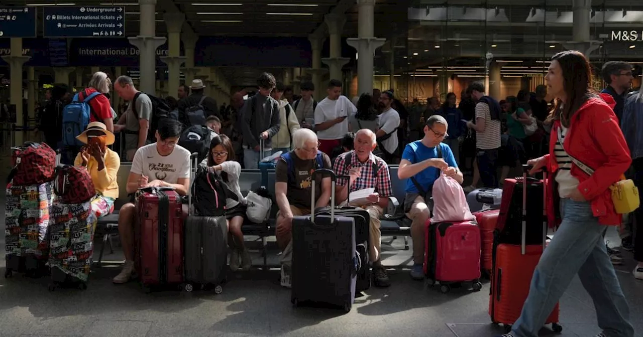 Gatwick flights cancelled and three London train lines closed