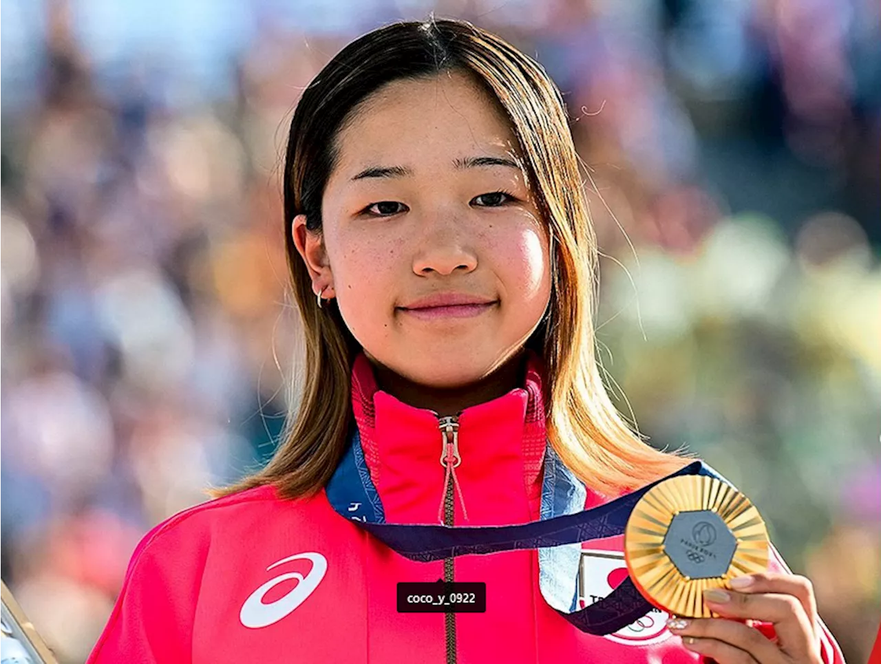 Yoshizawa, 14, wins Olympic street skateboard gold in Japan one-two