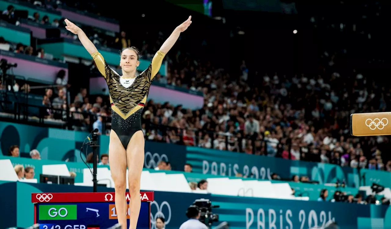 Besser als Superstar Simone Biles: Deutsche Turnerin (16) begeistert in Paris