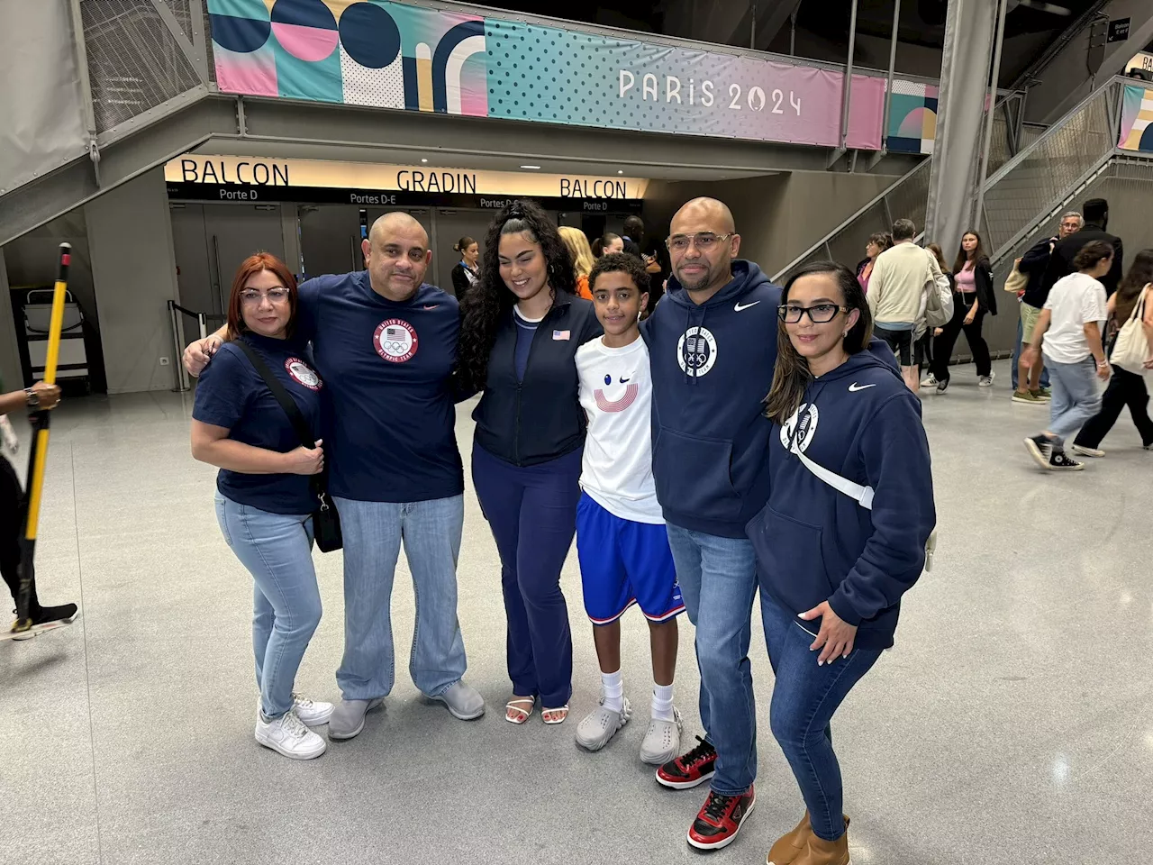 From Plano to Paris: Hezly Rivera's family, celebrities show up to support Team USA