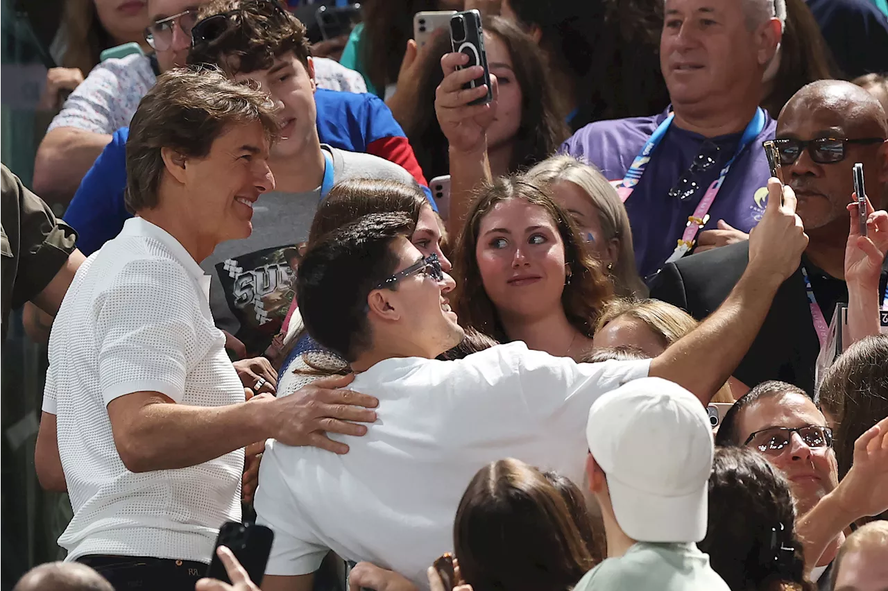 Tom Cruise, Snoop Dogg among celebrities watching Simone Biles at the Olympics