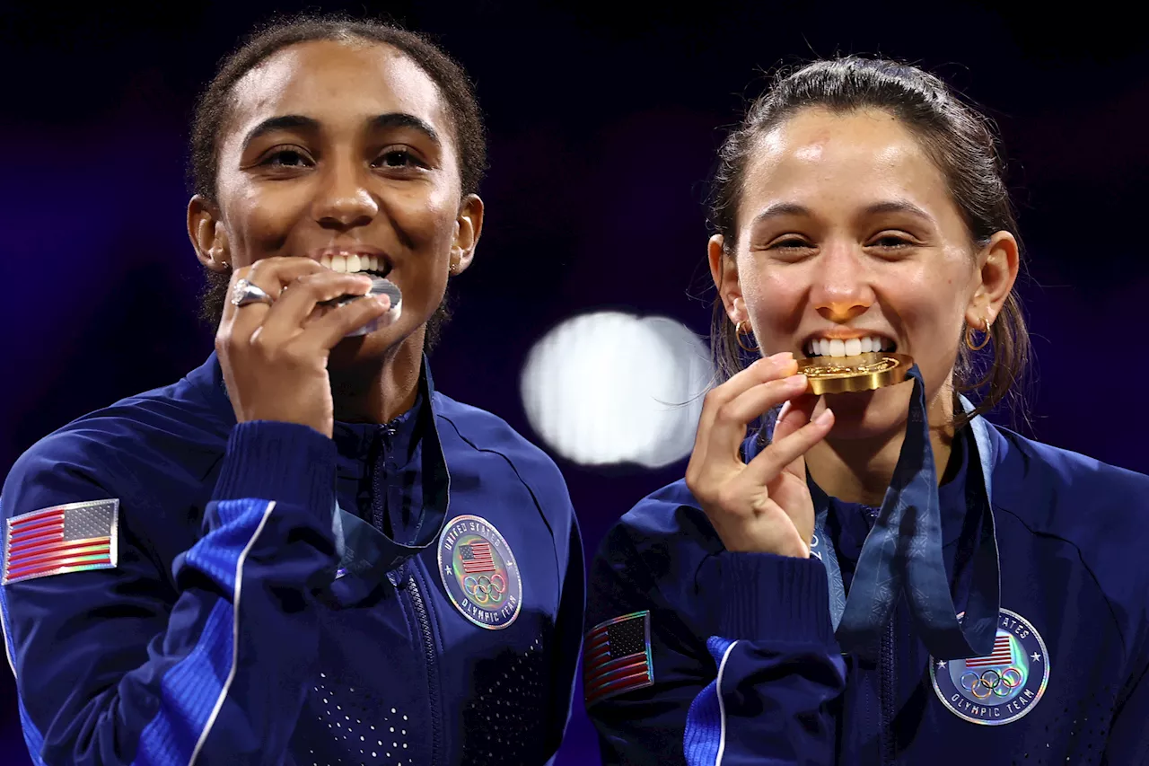 Harvard fencer Lauren Scruggs makes history winning silver medal at Paris Olympics