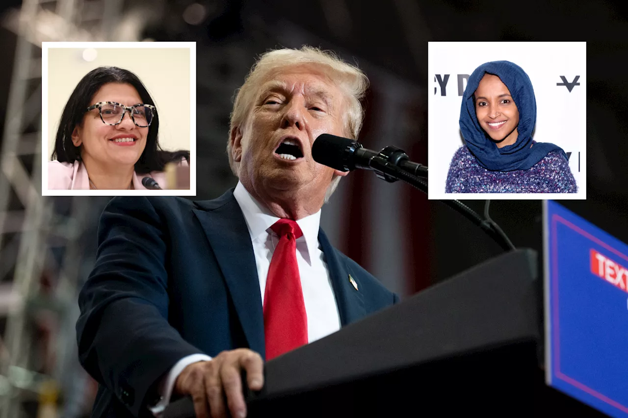 Donald Trump Appears to Mix Up Ilhan Omar and Rashida Tlaib