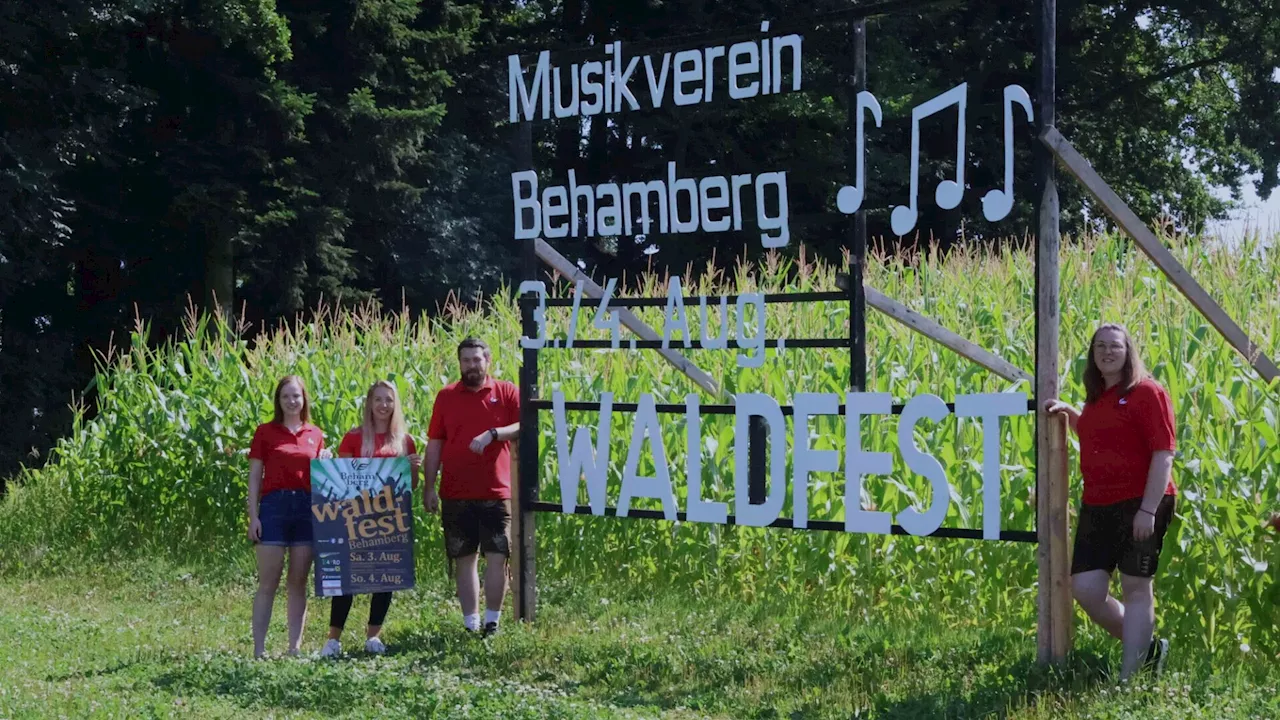 Musikverein Behamberg lädt zum Waldfest