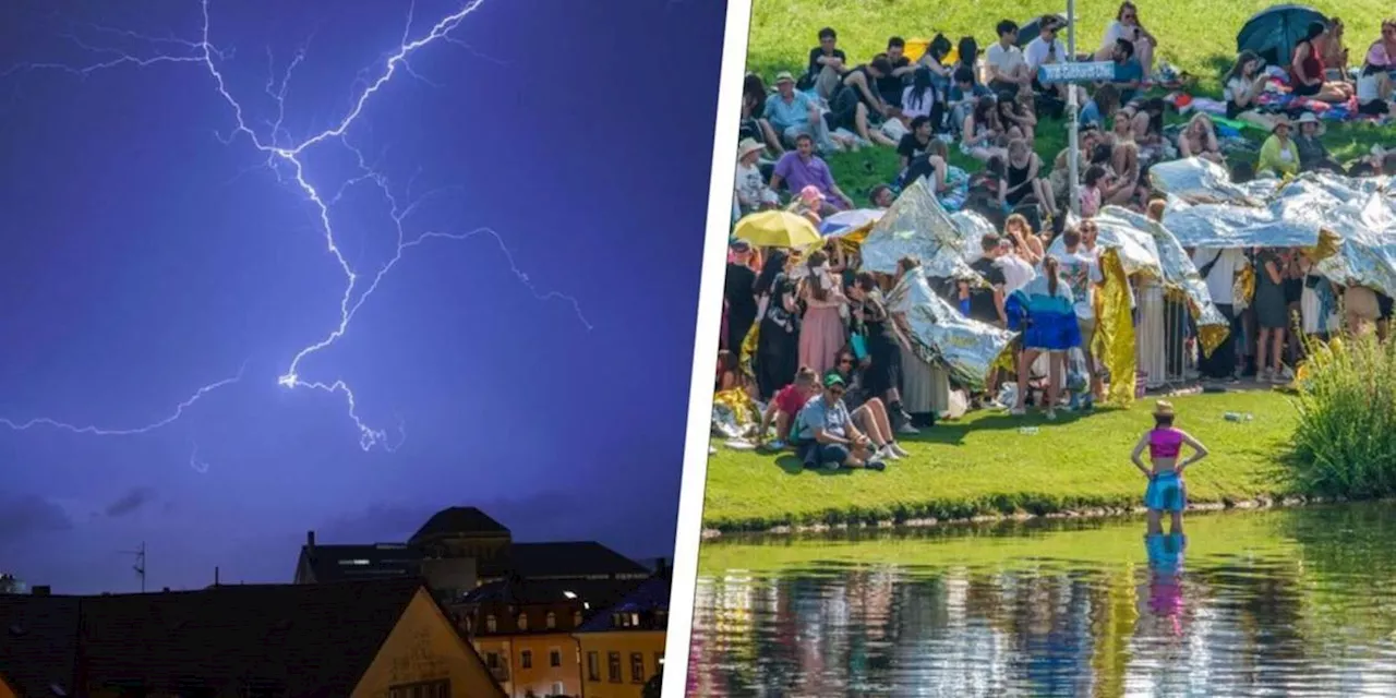 Nach heftigen Gewittern: Jetzt Vollgas-Sommer in Franken - ab wann wieder Unwetter drohen