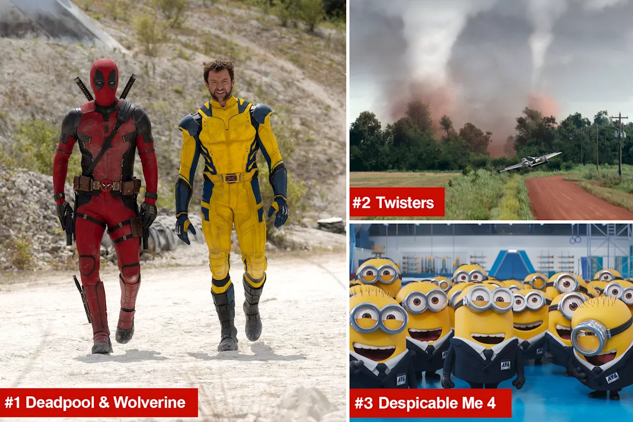 'Deadpool & Wolverine' is a box office marvel, clawing its way to No. 1
